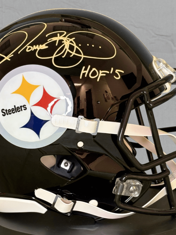 Jerome Bettis Autographed Signed on-field Pittsburgh Steelers NFL Helmet