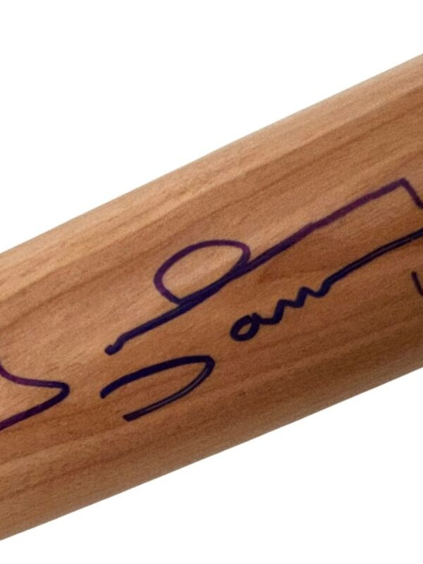 Johnny Damon Autographed signed Rawlings MLB Baseball Bat (BECKETT)