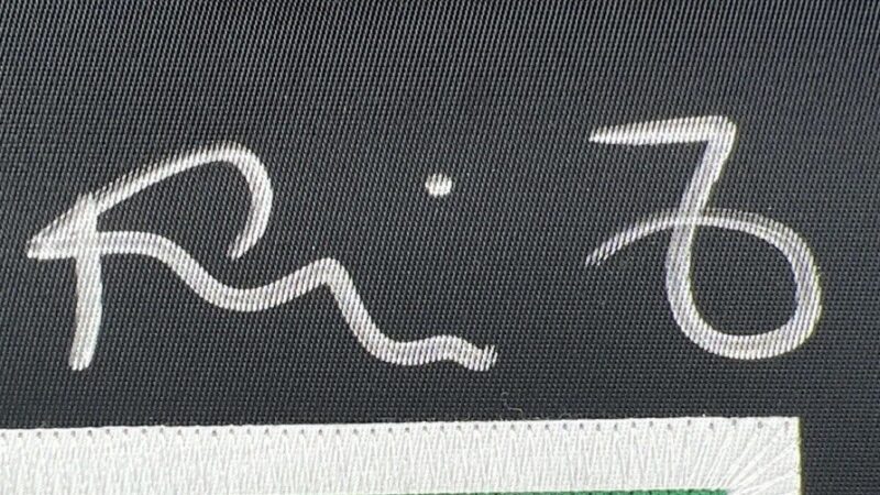 Kevin Garnett Autographed Boston Celtics Irish Logo Mitchell & Ness Jersey - Image 5