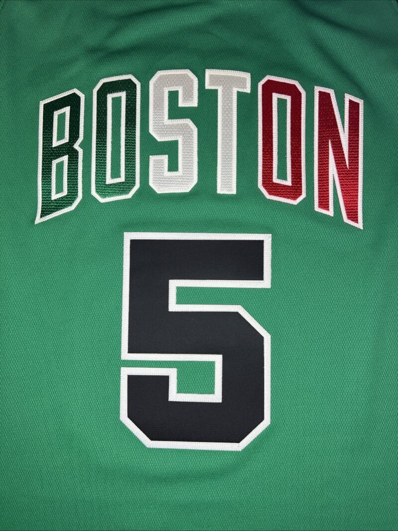 Kevin Garnett Autographed Boston Celtics Irish Logo Mitchell & Ness Jersey - Image 9