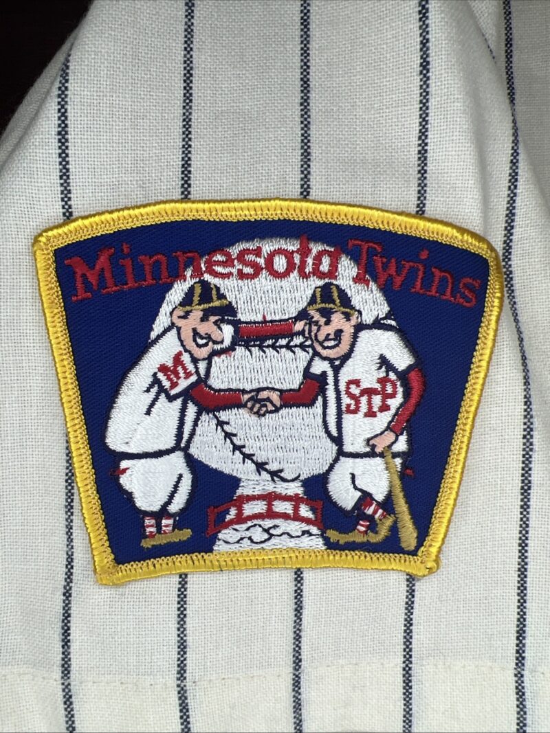 Killebrew, Harmon Autographed Minnesota Twins Vintage Mitchell & Ness Jersey - Image 8