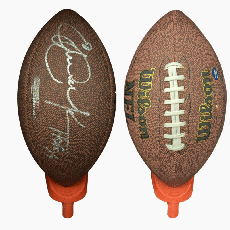 Los Angeles Rams Eric Dickerson Autographed Football Inscribed "HOF 99" - Image 4