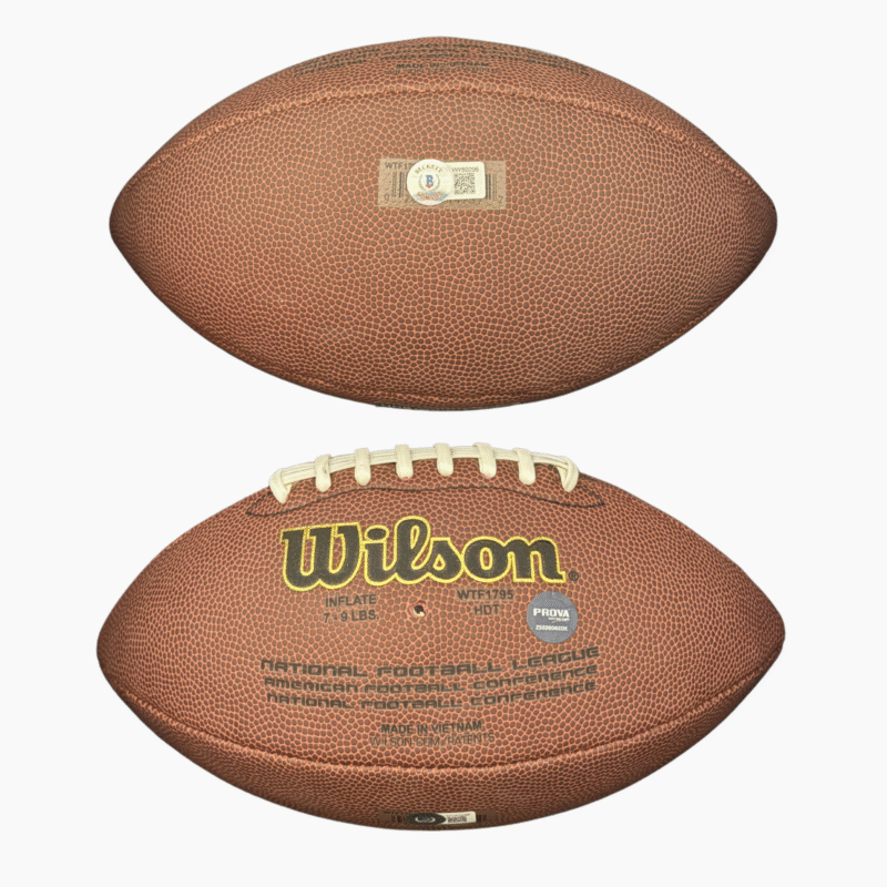 Los Angeles Rams Eric Dickerson Autographed Football Inscribed "HOF 99" - Image 6