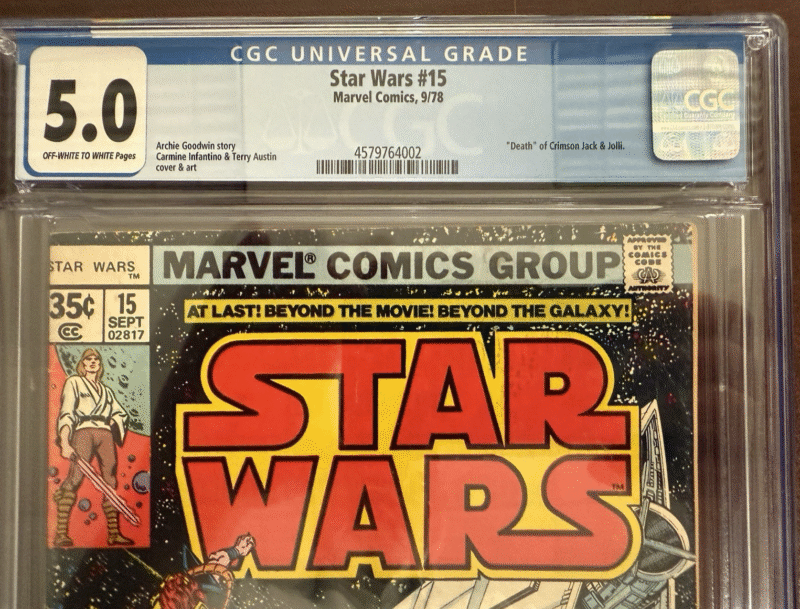 Original 1978 Star Wars Comic 15 CGCJSA 286731899817 2