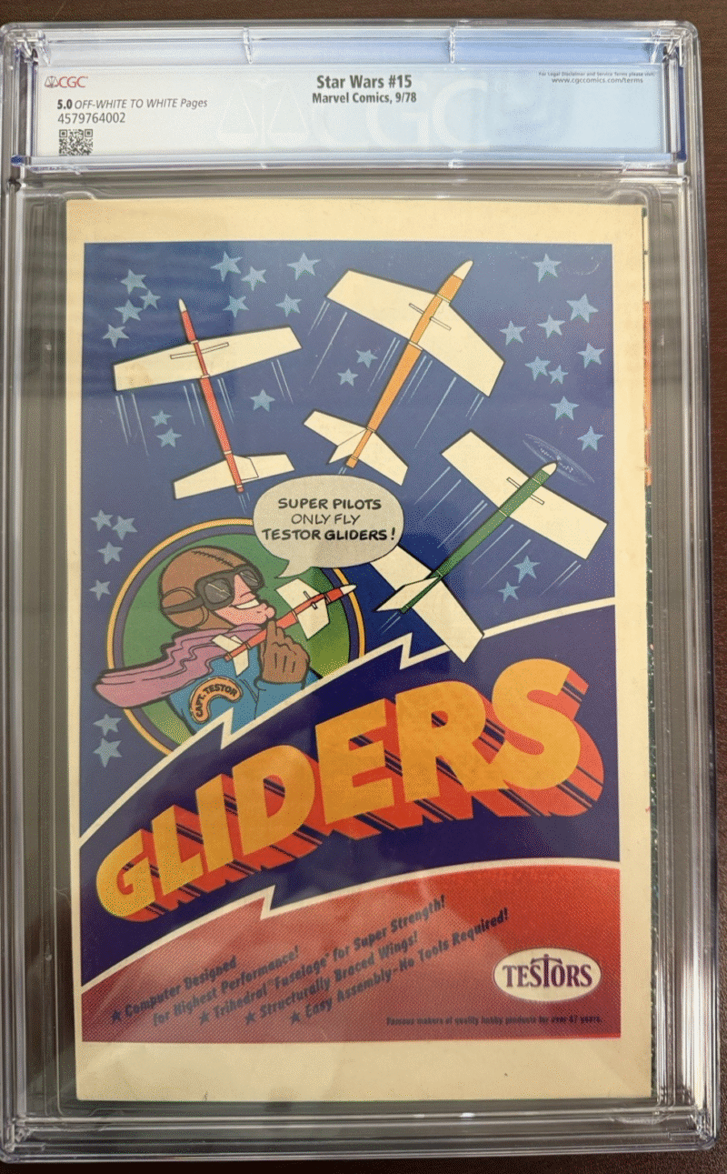 Original 1978 Star Wars Comic 15 CGCJSA 286731899817 3