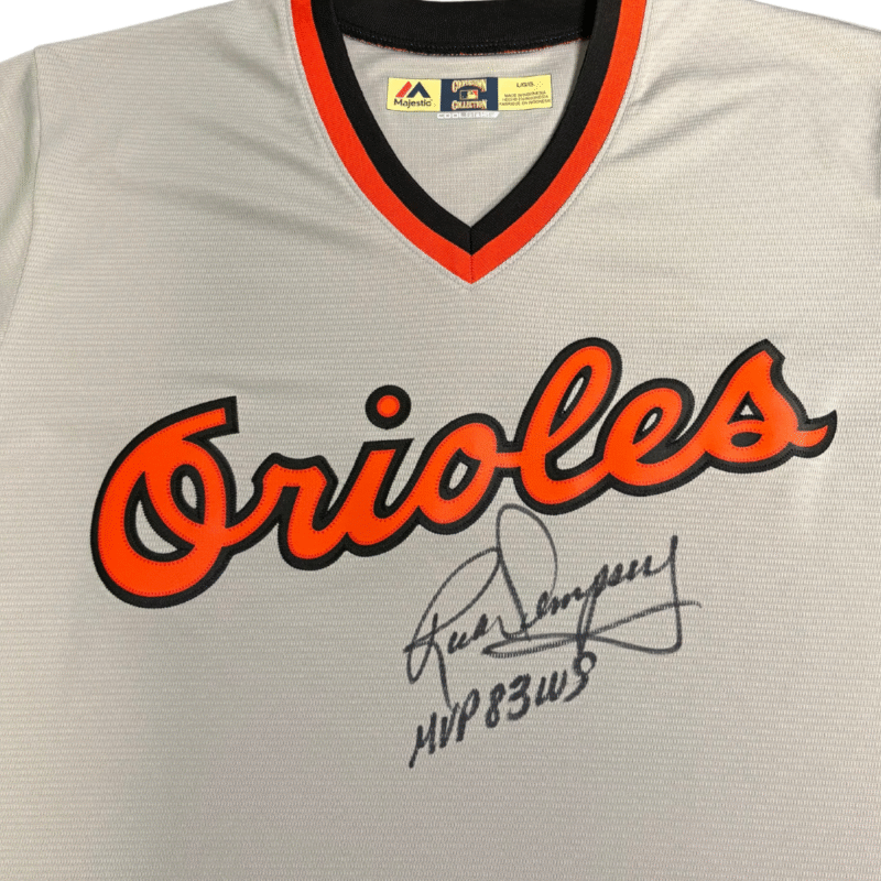 Rick Dempsey Autographed Signed Baltimore Orioles Majestic Jersey - Image 3