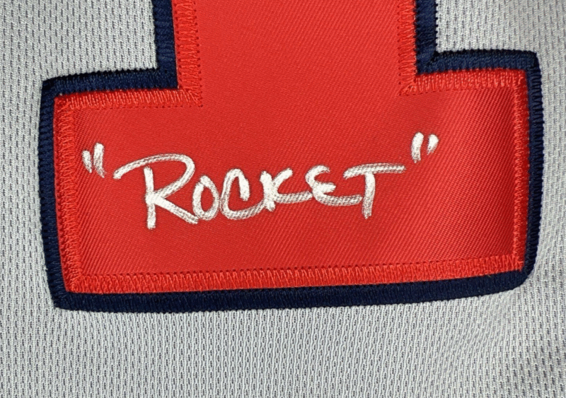 Roger Clemens Boston Red Sox Autographed MLB Nike Jersey, Inscribed "Rocket" - Image 6