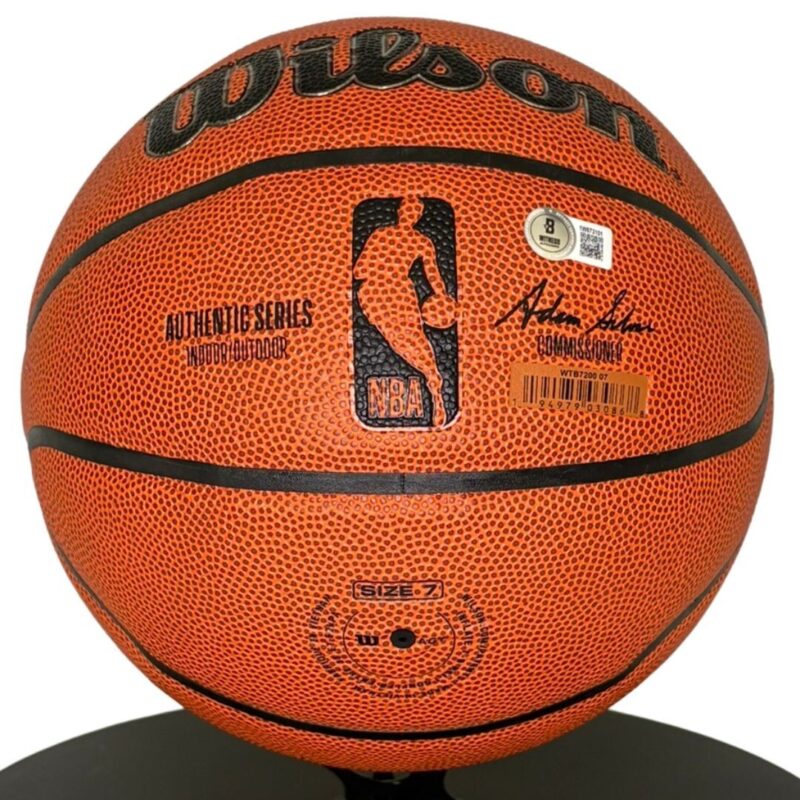 Shaquille O'Neal Los Angeles Lakers Autographed Wilson NBA Basketball (BECKETT) - Image 4