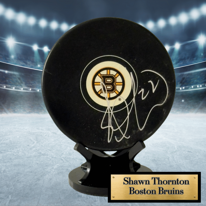 Shawn Thornton Autographed NHL Hockey Puck – JSA Certified