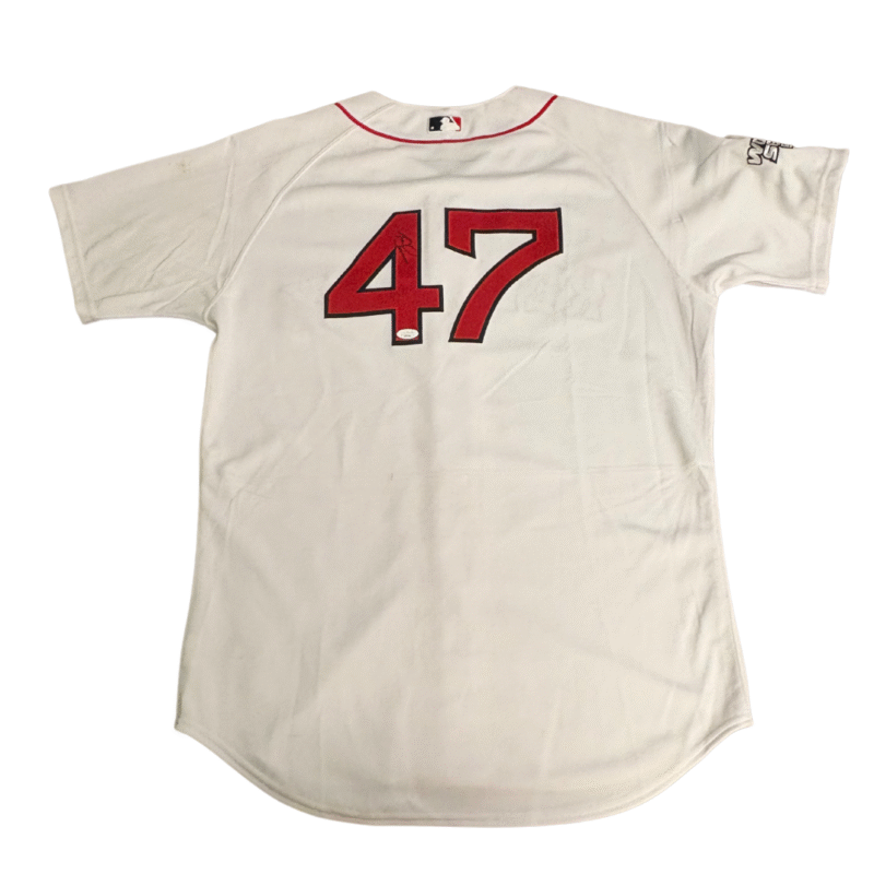 Terry Francona Autographed 2004 World Series Boston Red Sox Majestic Jersey - Image 6