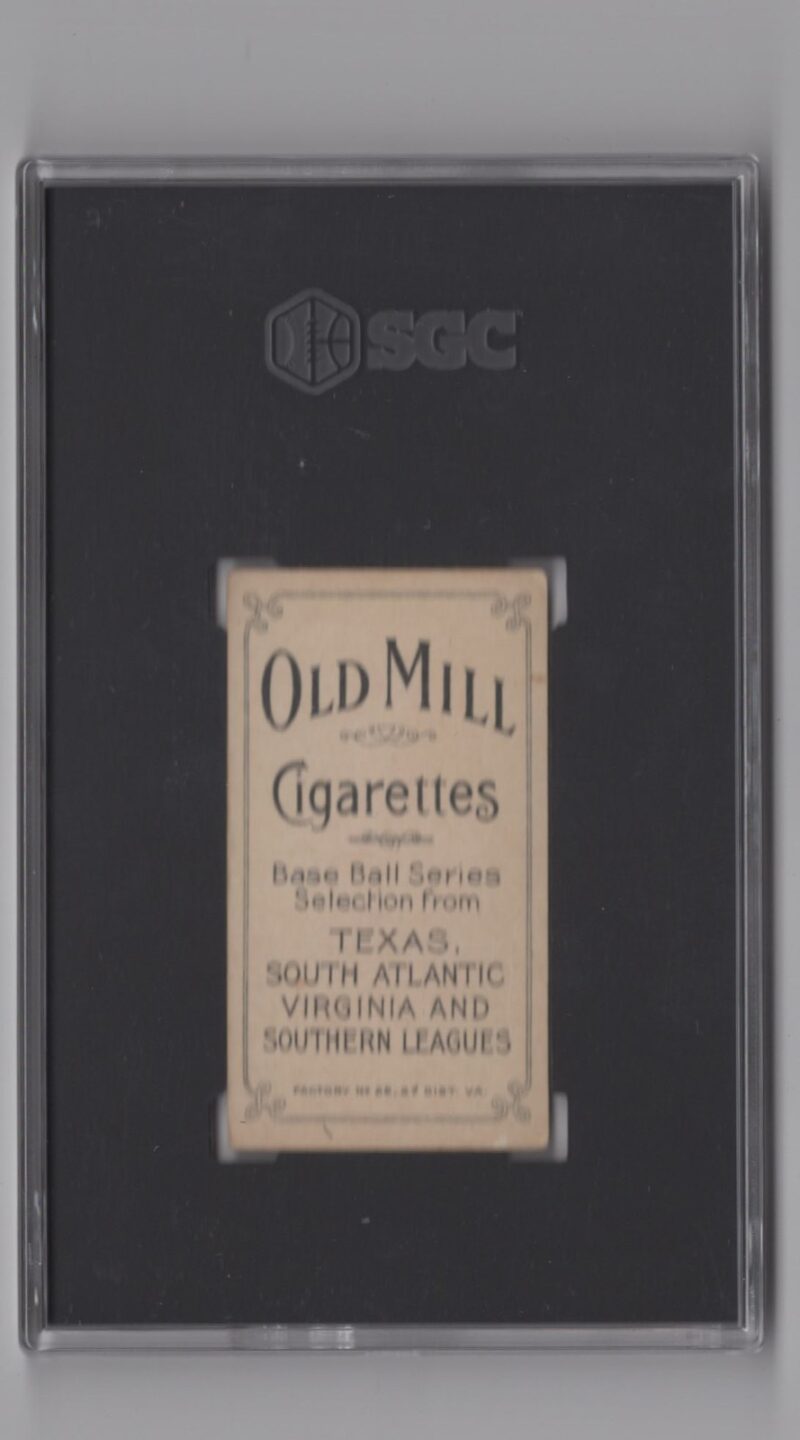 1909 OLD MILL WHITE BORDER DUTCH JORDAN SGC 3 ATLANTA POP 22 - Image 3