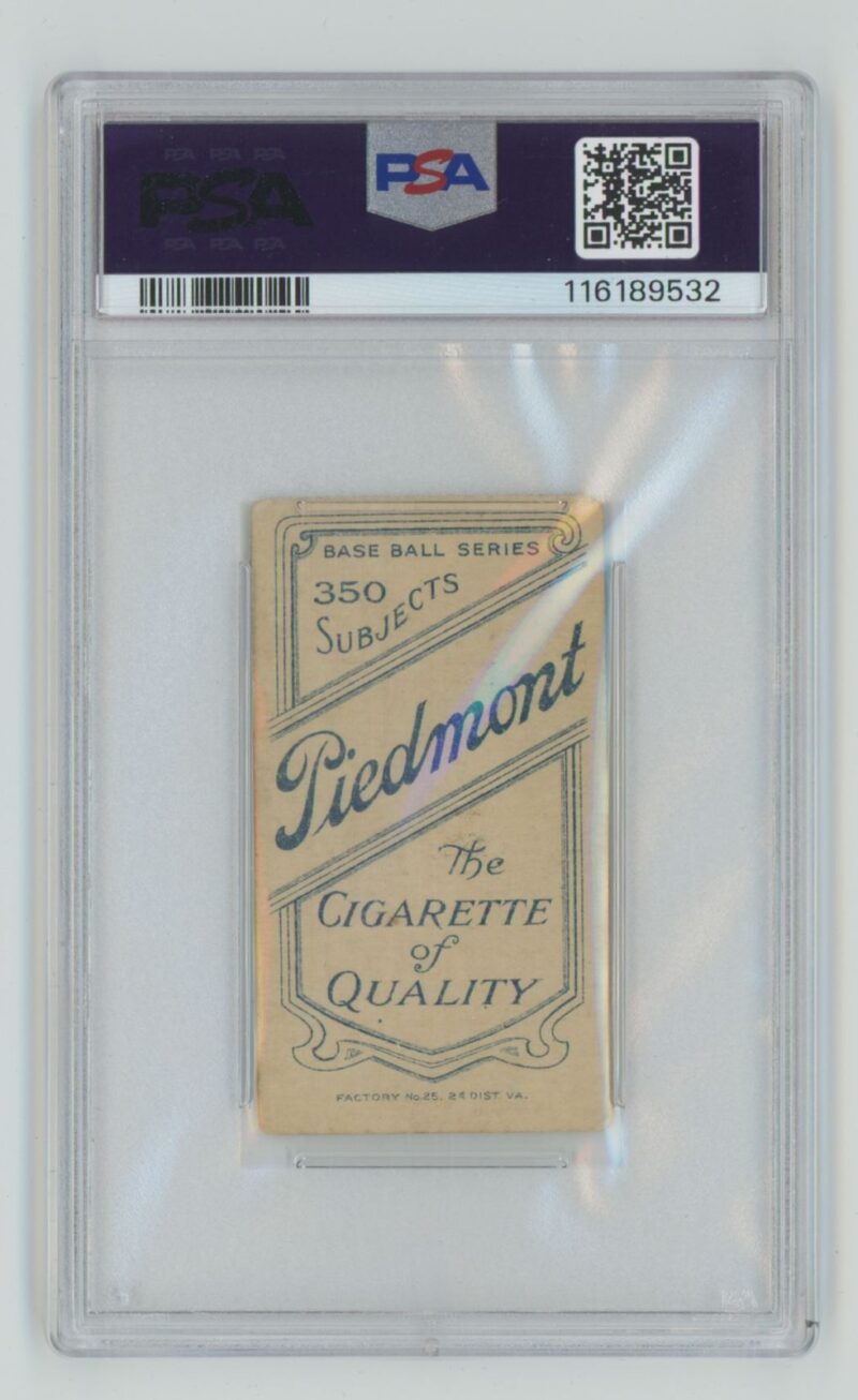 1909 PIEDMONT WHITE BORDER BOCK HOOKER 116189532 PSA 3 LYNCHBURG TOTAL POP 27 - Image 3