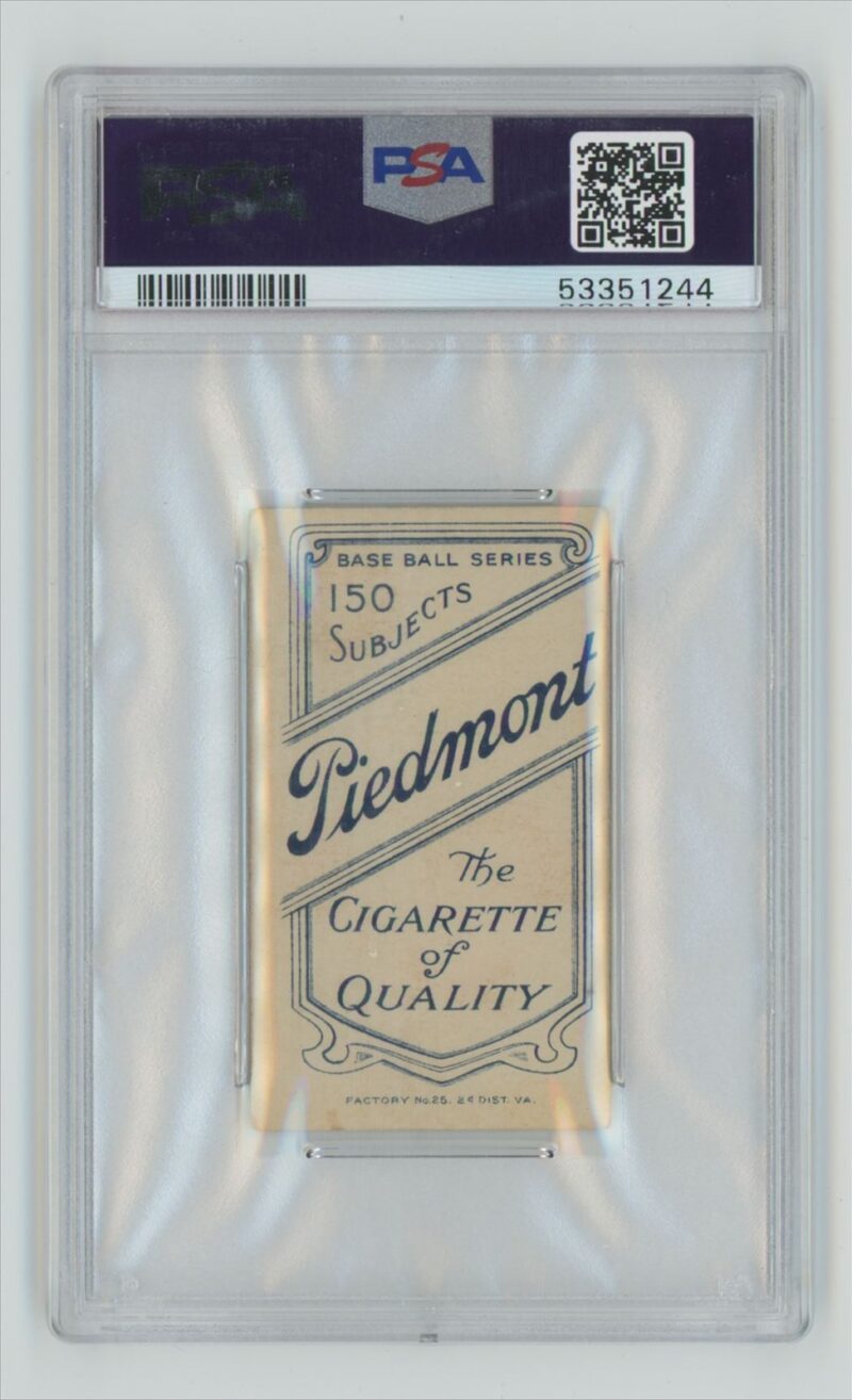 1909 PIEDMONT WHITE BORDER ED KONETCHY PSA 3.5 ST. LOUIS TOTAL POP 36 - Image 3