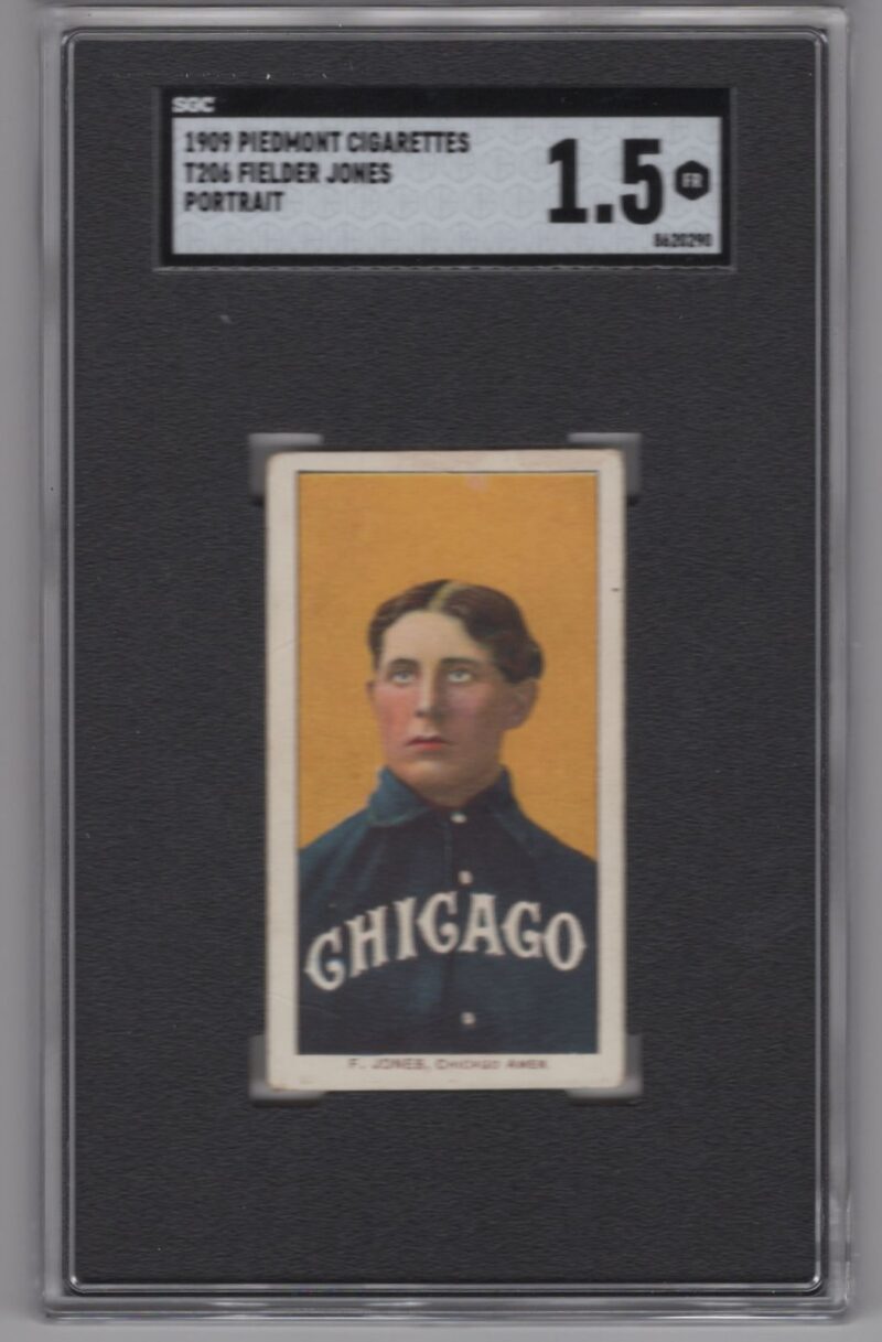 1909 PIEDMONT WHITE BORDER FIELDER JONES 8620290 SGC 15 CHICAGO PORTRAIT 286532656218