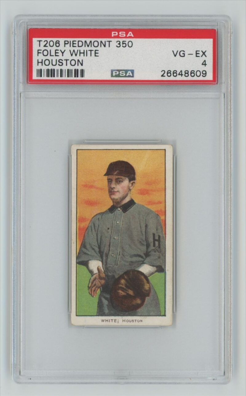 1909 PIEDMONT WHITE BORDER FOLEY WHITE PSA 4 HOUSTON HOUSTON