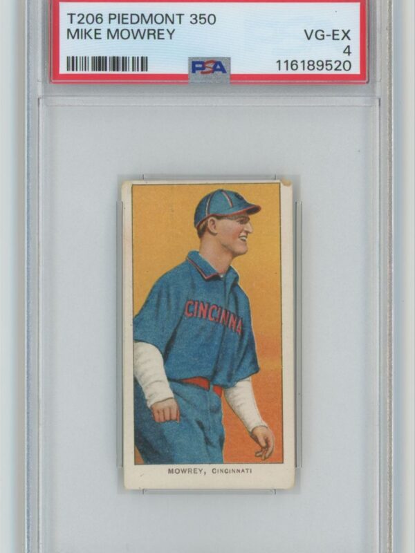 1909 PIEDMONT WHITE BORDER MIKE MOWREY 116189520 PSA 4 CINCINNATI