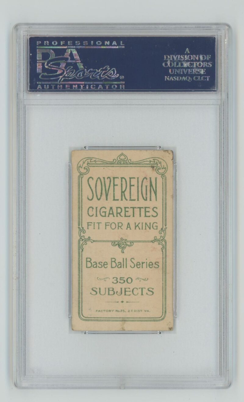 1909 SOVEREIGN WHITE BORDER JAKE ATZ 18882874 PSA 5 CHICAGO POP 3 ONLY 1 HIGHER - Image 3