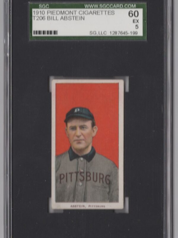1910 PIEDMONT WHITE BORDER BILL ABSTEIN SGC 5 PITTSBURGH POP 30