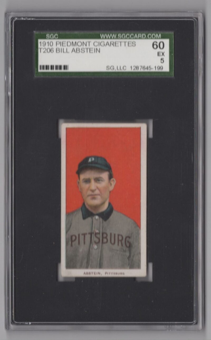 1910 PIEDMONT WHITE BORDER BILL ABSTEIN SGC 5 PITTSBURGH POP 30
