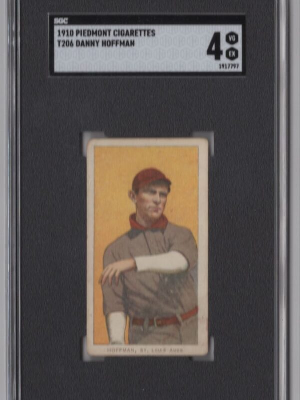 1910 PIEDMONT WHITE BORDER DANNY HOFFMAN SGC 4 ST. LOUIS POP 26