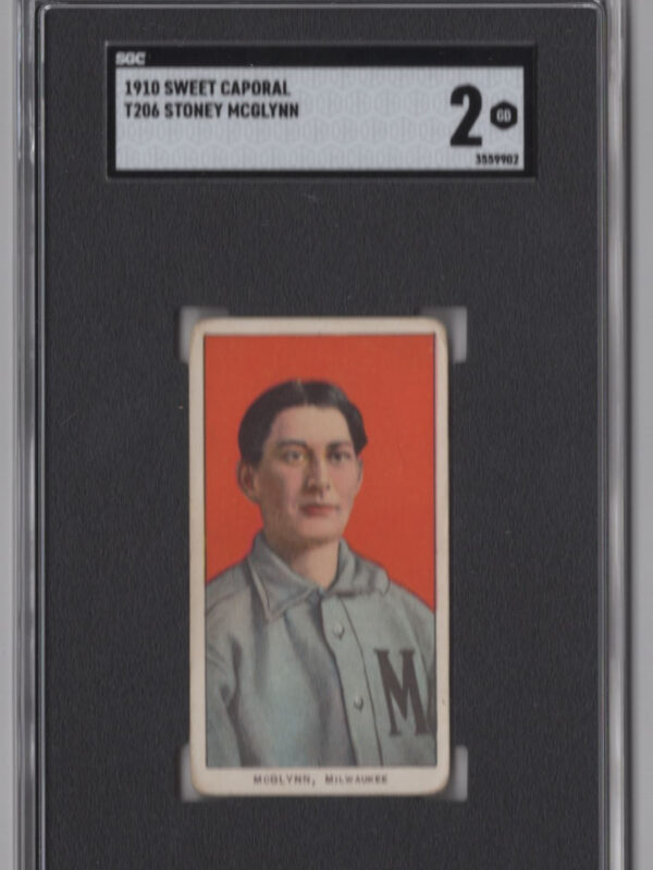 1910 SWEET CAPORAL WHITE BORDER STONEY MCGLYNN SGC 2 MILWAUKEE