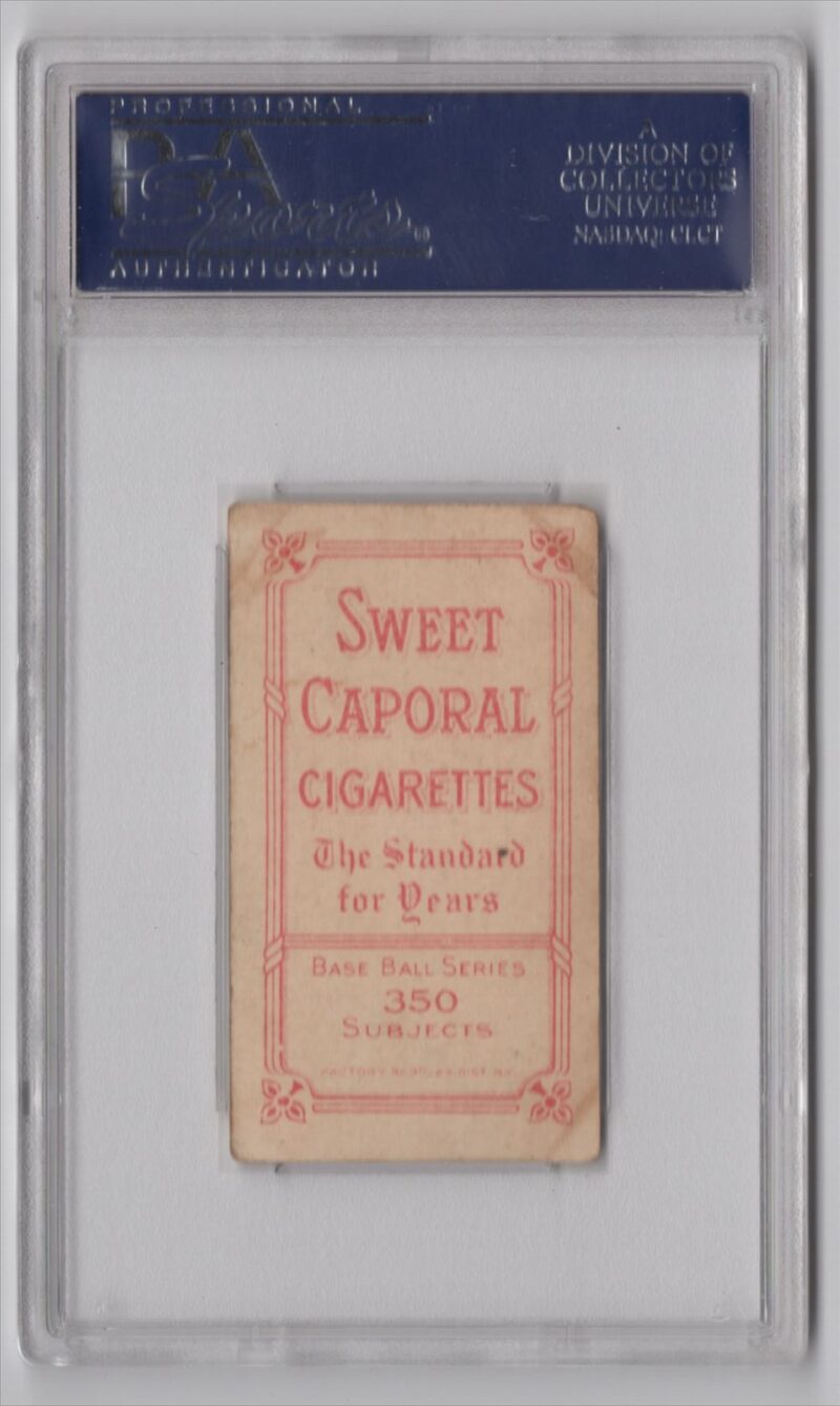 1910 WHITE BORDER ED REULBACH 18908940 PSA 4 CHICAGO CUBS POP 9, ONLY 10 HIGHER - Image 3