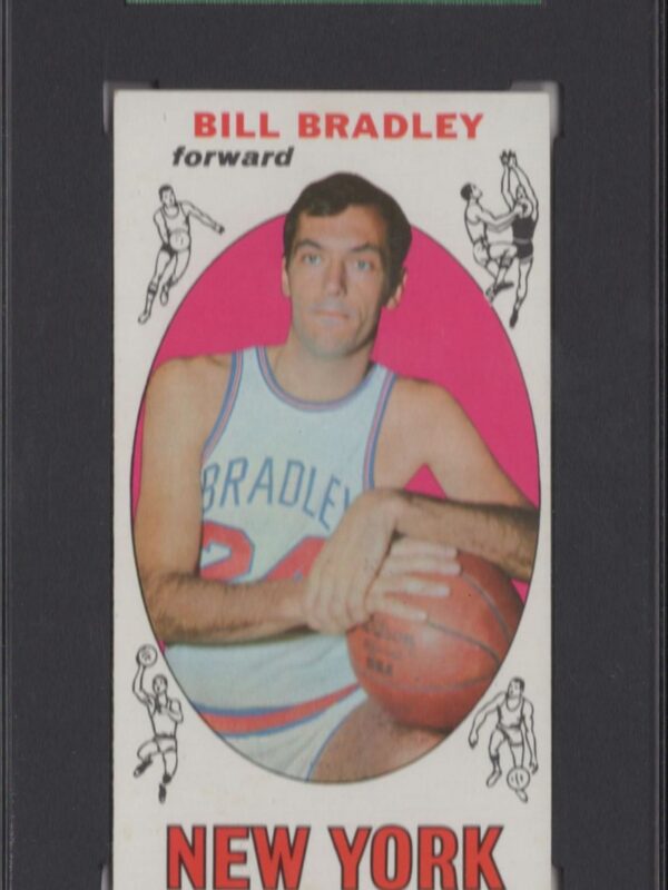 1969-70 TOPPS BILL BRADLEY ROOKIE SGC 80 NEW YORK KNICKS #43