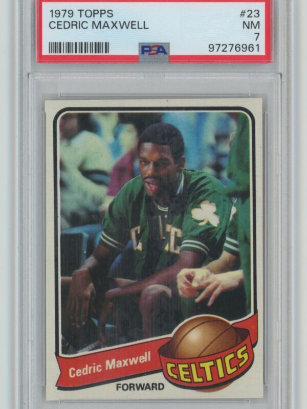 1979-80 TOPPS CEDRIC MAXWELL PSA 7 BOSTON CELTICS #23