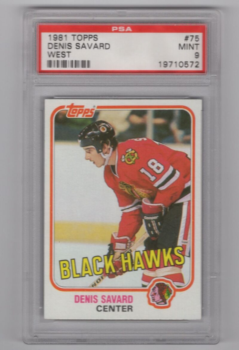 1991 92 TOPPS 3 15 DENIS SAVARD PSA 9 MONTREAL CANADIENS 330 286685204068