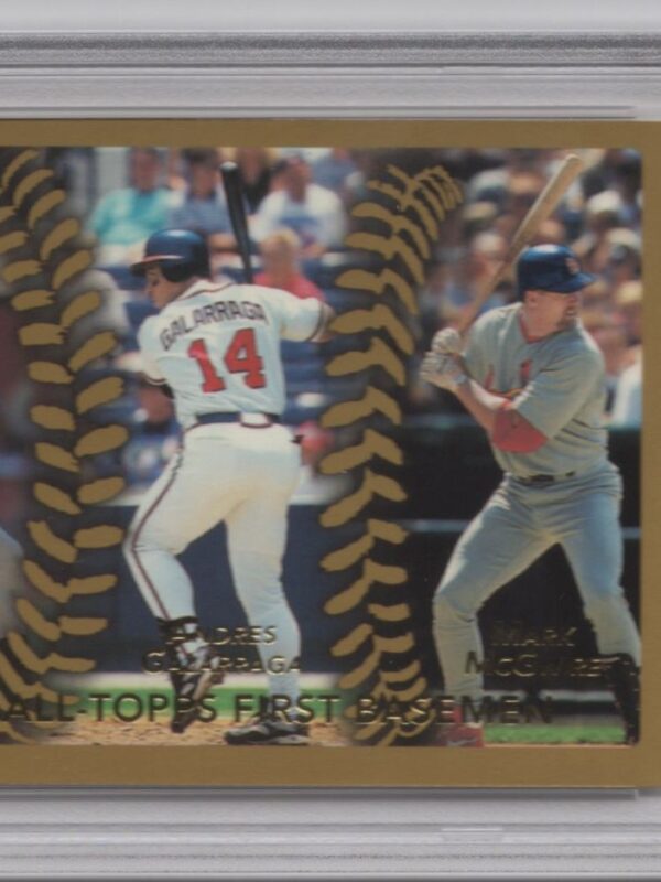 1999 TOPPS GOLD JEFF BAGWELL ANDRES GALARRAGA MARK MCGWIRE PSA 9 HOUSTON ASTROS
