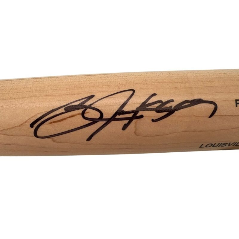 Bo Jackson Autographed Kansas City Royals Louisville Slugger MLB Bat (BECKETT) - Image 5