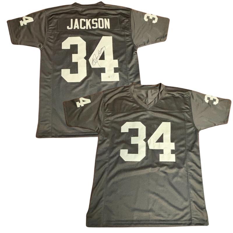 Bo Jackson Autographed Oakland Raiders NFL Jersey - Image 3