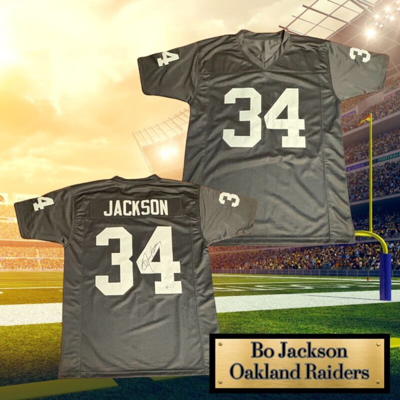 Bo Jackson Autographed Oakland Raiders NFL Jersey