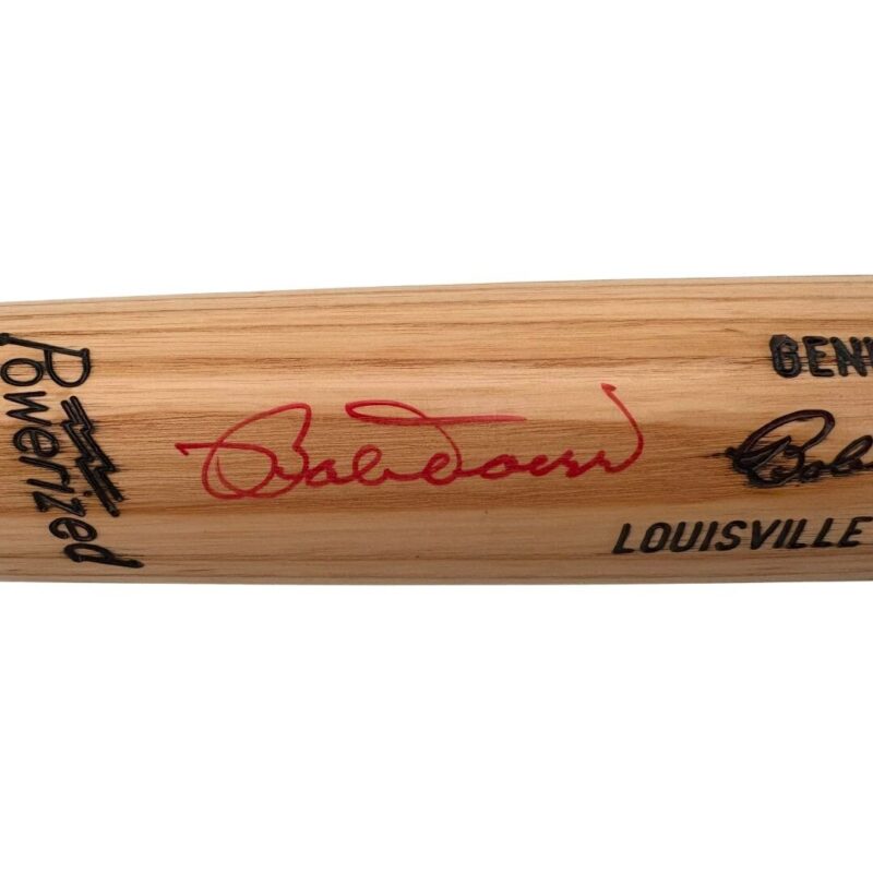 Bobby Doerr Autographed Louisville Slugger Hillerich & Bradsby MLB Bat (Beckett) - Image 6