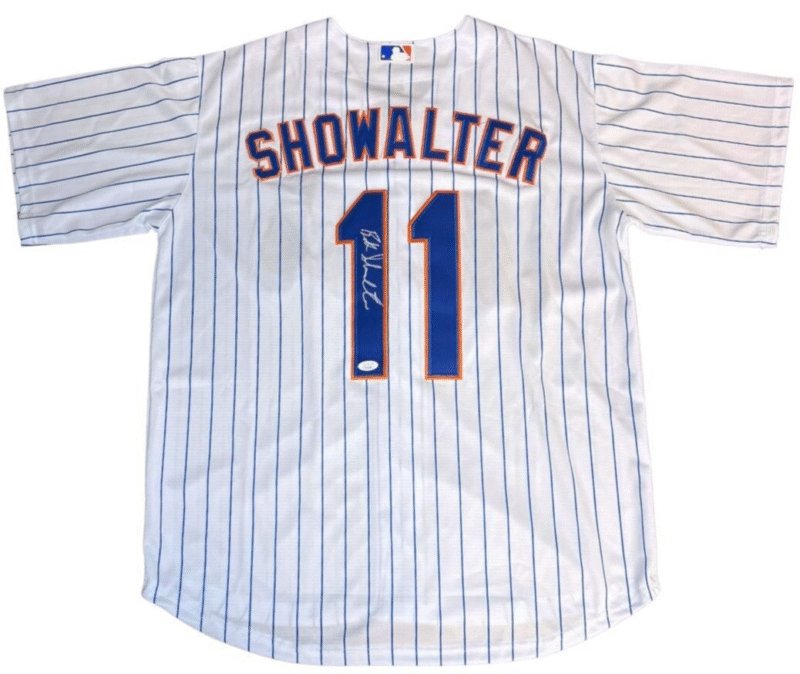 Buck Showalter Autographed New York Mets Nike Jersey - Image 3
