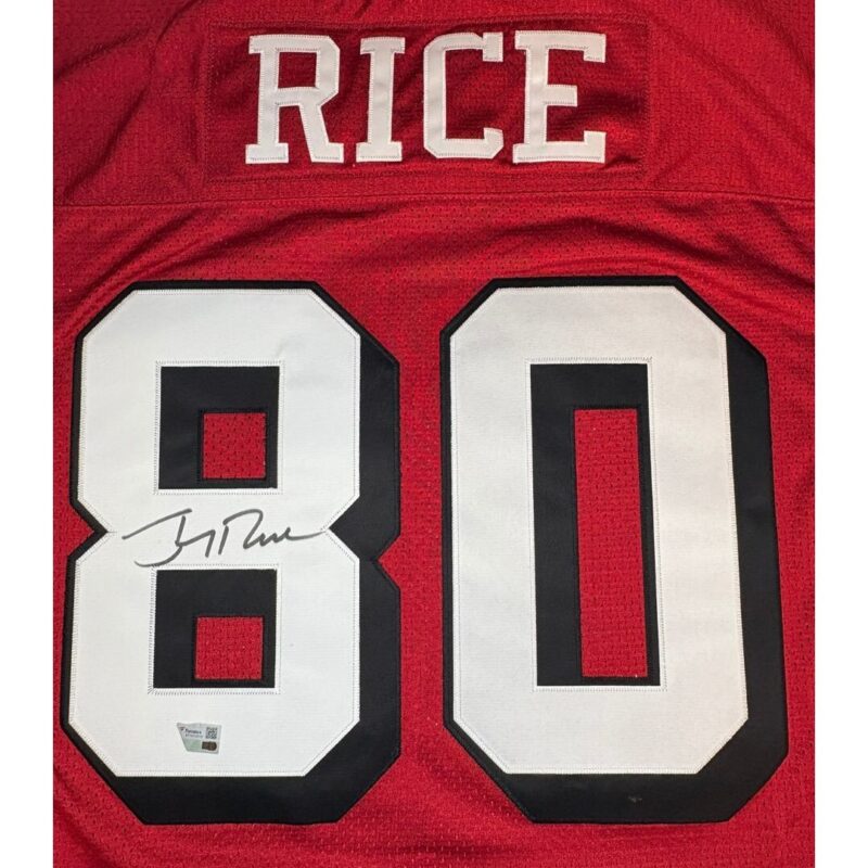 Jerry Rice Autographed 1994 San Francisco 49ers Mitchell & Ness NFL Jersey - Image 5