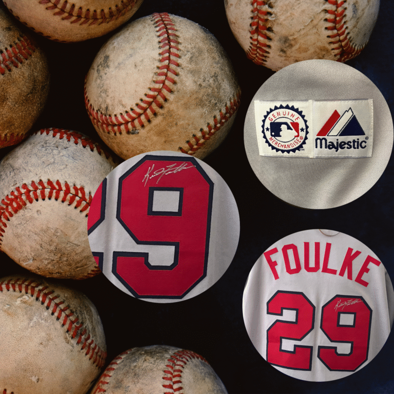 Keith Foulke Autographed Boston Red Sox Mejestic Jersey - Image 9