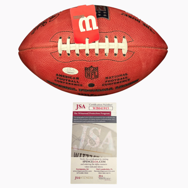 New York Giants Lawrence Taylor Autographed  "The Duke" Official NFL Game Ball - Image 6