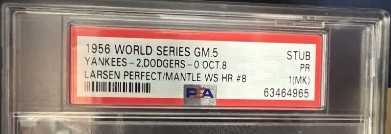 New York Yankees Don Larsen Perfect 1956 World Series Collection - Image 7