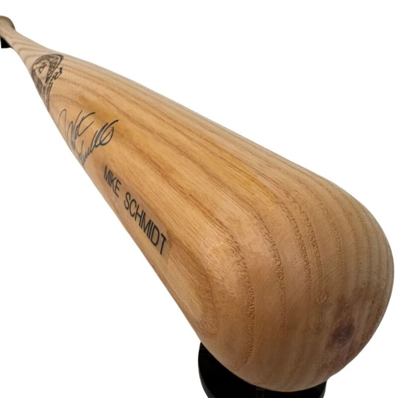 Philadelphia Phillies Mike Schmidt Autographed Louisville Slugger MLB Bat (JSA) - Image 10