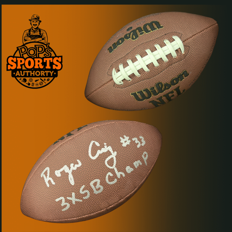 Roger Craig Autographed Wilson NFL Football - Image 3