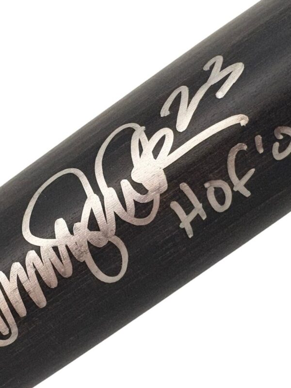 Ryne Sandberg Chicago Cubs MLB Max Baseball Bat Autographed (BECKETT)