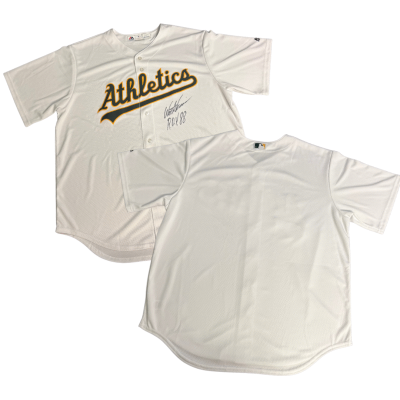 Walt Weiss Autographed Oakland A's Majestic Jersey - Image 4