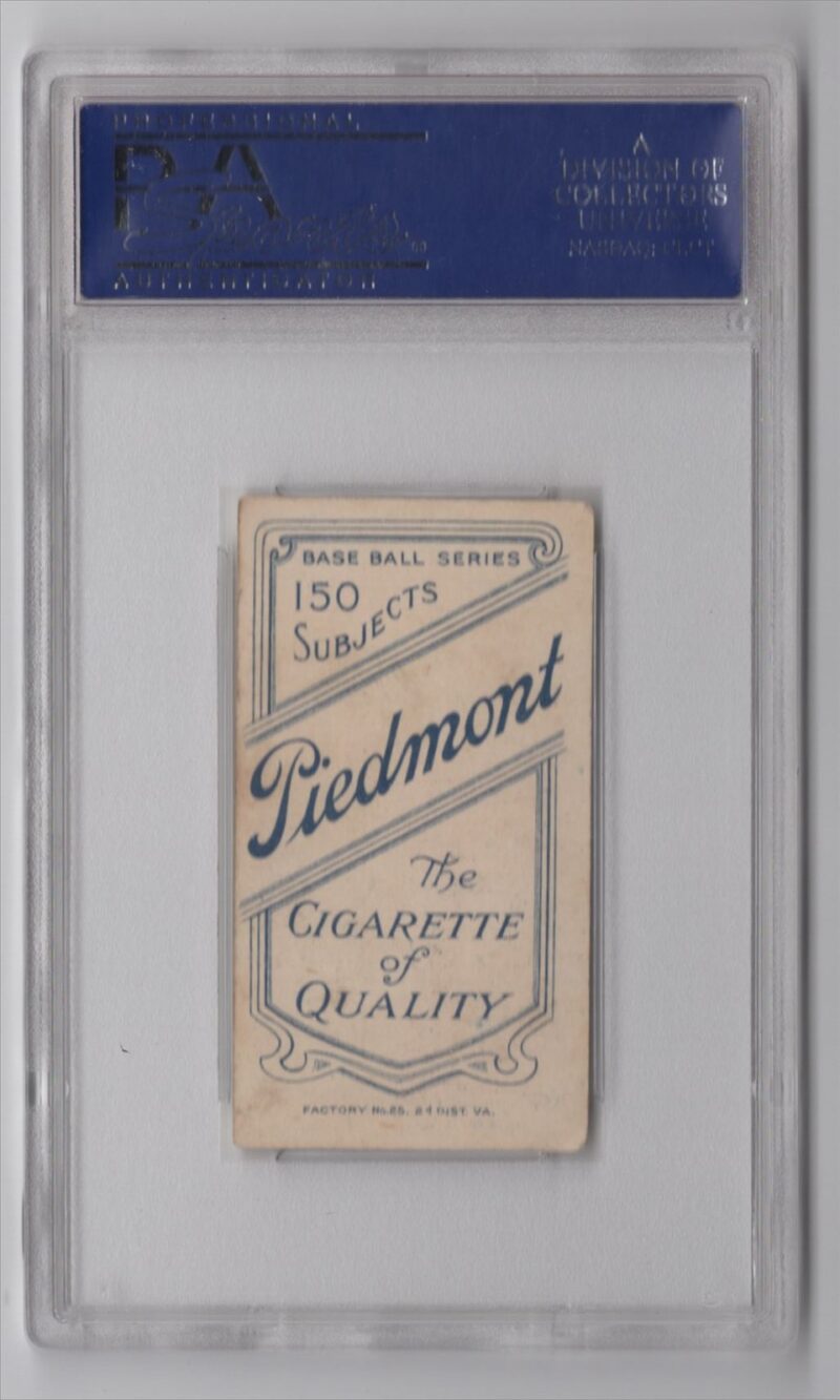 1909 PIEDMONT WHITE BORDER BOB EWING PSA 45 CINCINNATI POP 3 286512251139 2