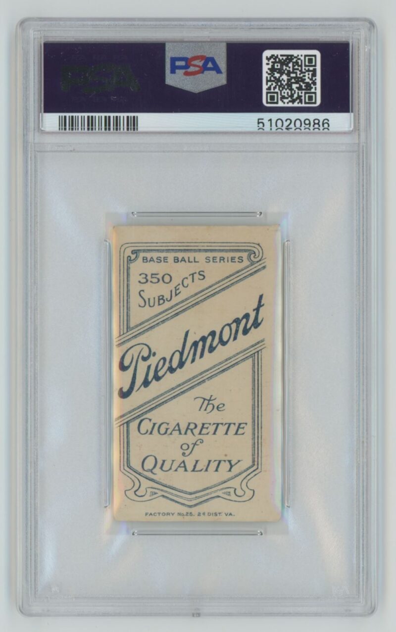 1909 PIEDMONT WHITE BORDER DONIE BUSH PSA 4.5 DETROIT - Image 3