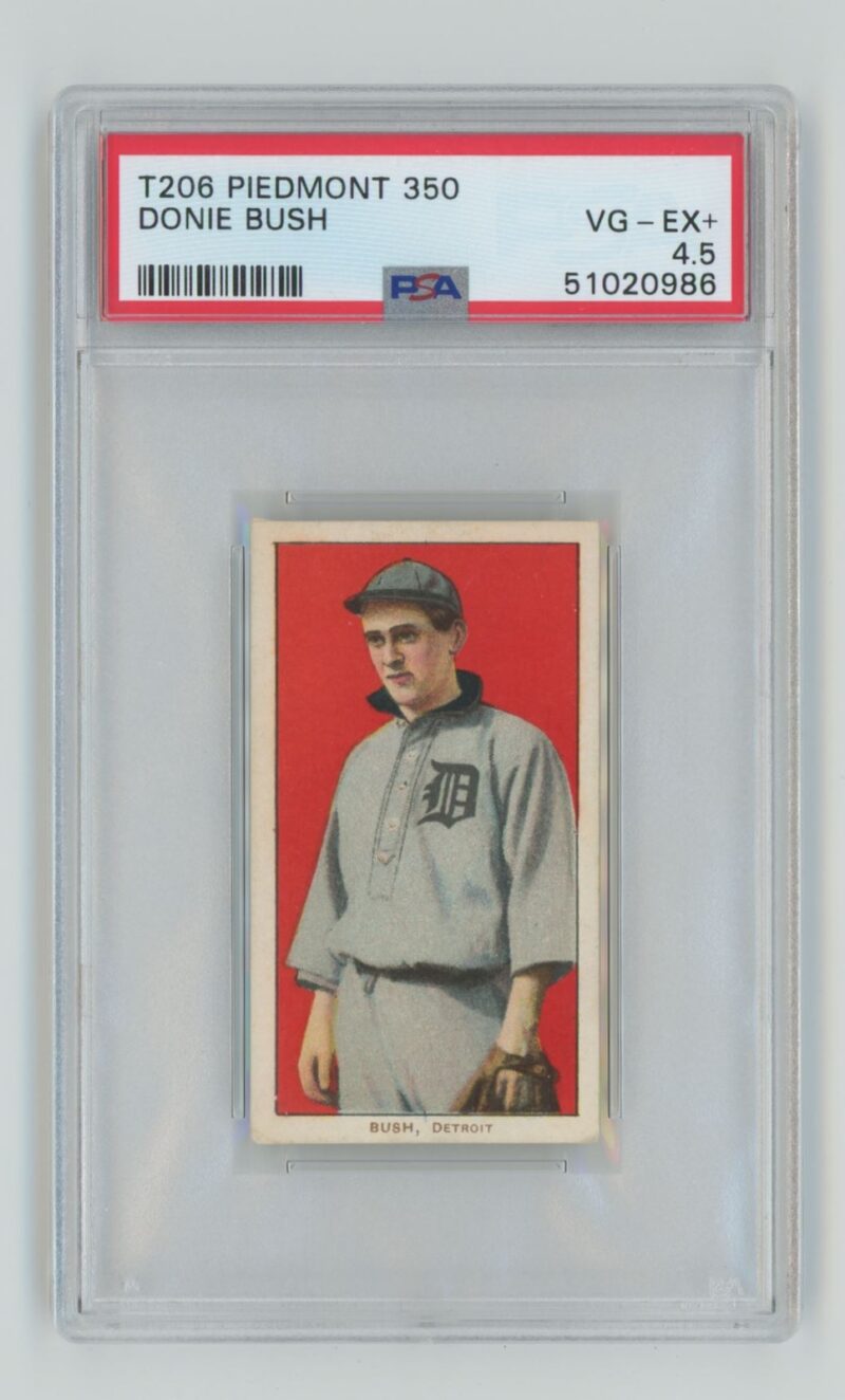 1909 PIEDMONT WHITE BORDER DONIE BUSH PSA 4.5 DETROIT