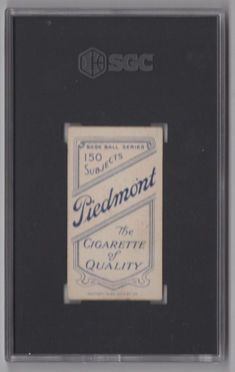 1909 PIEDMONT WHITE BORDER FRANK BOWERMAN SGC 45 BOSTON POP 3 286512188249 2