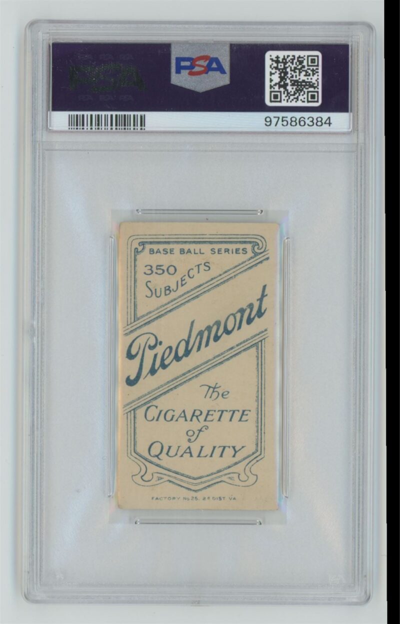 1909 PIEDMONT WHITE BORDER ROY BRASHEAR PSA 5 KANSAS CITY - Image 3