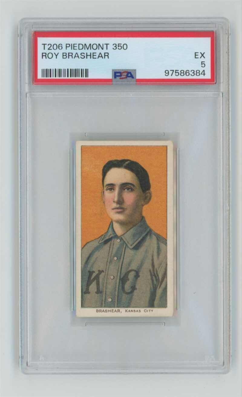 1909 PIEDMONT WHITE BORDER ROY BRASHEAR PSA 5 KANSAS CITY