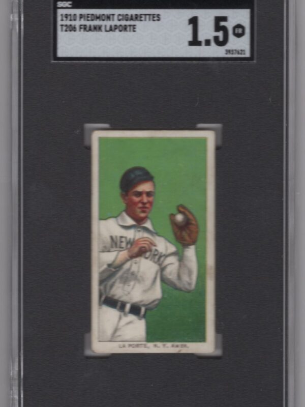 1910 PIEDMONT WHITE BORDER FRANK LAPORTE SGC 1.5 NEW YORK